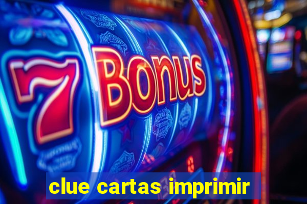 clue cartas imprimir